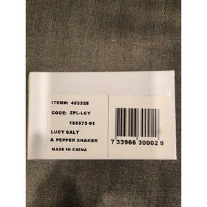 I Love Lucy Salt and Pepper Shaker Vandor Heels 1999 Collectible Kitchen